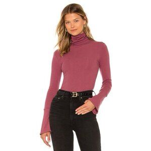 Free People Intimately Turtleneck Long Sleeve Shirt (Size S) Sydney Bell Sleeve